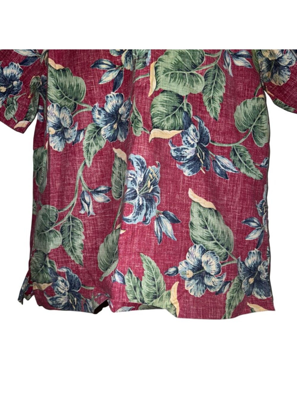 VTG Reyn Spooner Shirt Mens S Thick Colorful Floral Plumeria Hawaiian Aloha - Picture 3 of 7